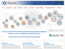 Tablet Screenshot of fulcrium.com